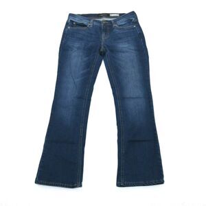 Aeropostale Jeans Womens 6 Short - 30x28 Bootcut Dark Blue Wash Denim